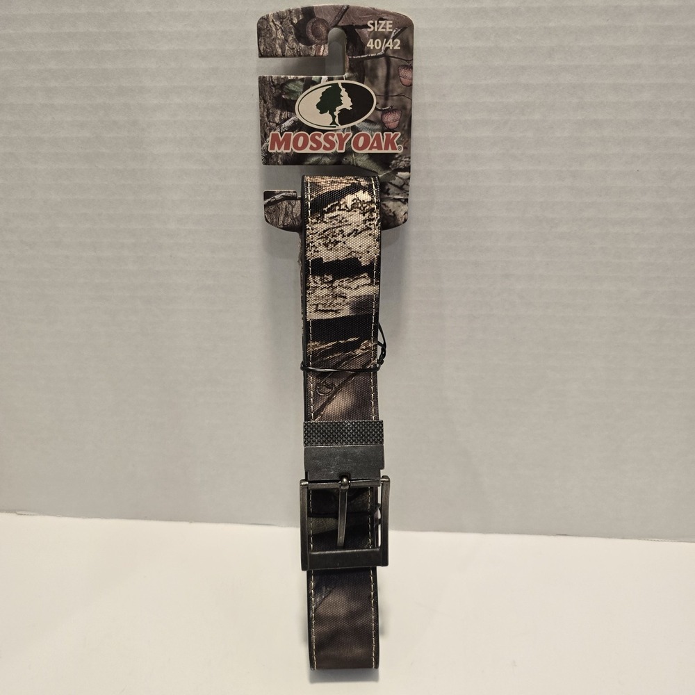 Mossy Oak Camoflauge Belt Size 40-42 Hunting Outdoor Gear Tactical Military New - Picture 1 of 4